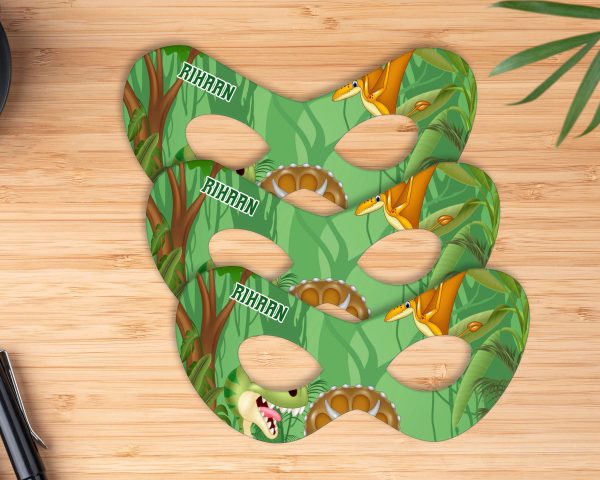 Dinosaur Theme Eye Mask Online now