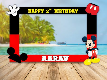 Mickey Mouse Personalized Photobooth Sale