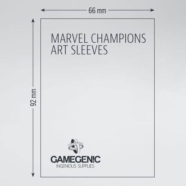 Gamegenic - Marvel Champions Art Sleeves - Wasp (50ct) Supply