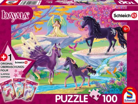 Puzzle - Schmidt Spiele - Glade with Unicorn Family (100 Pieces) Online now