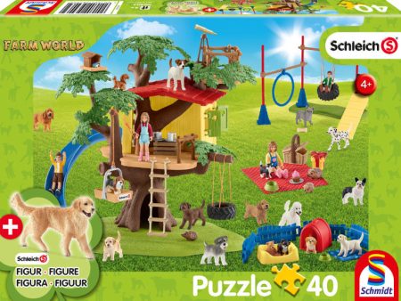 Puzzle - Schmidt Spiele - Farm World: Happy Dogs (40 Pieces) Online