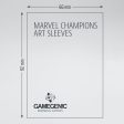 Gamegenic - Marvel Champions Art Sleeves - Quicksilver (50ct) Supply