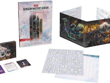 Dungeons & Dragons: Dungeon Master s Screen Dungeon Kit on Sale