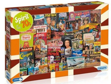 Puzzle - Gibsons - Spirit of the 70s (1000 Pieces) Cheap