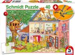 Puzzle - Schmidt Spiele - Hardworking Craftsmen (40 Pieces) For Cheap