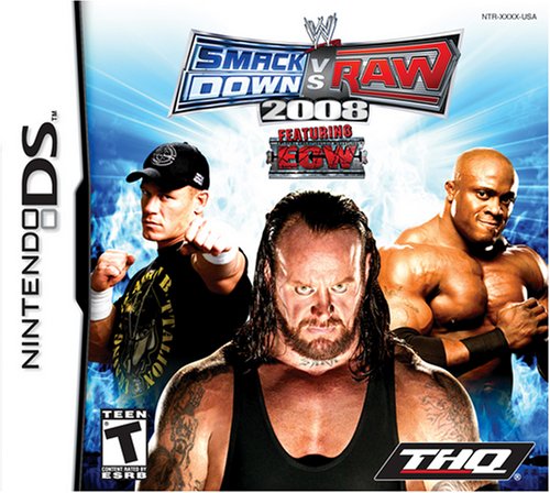 WWE SMACKDOWN VS RAW 2008  - DS For Sale